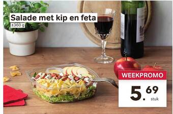 Bon Ap Salade Met Kip En Feta aanbieding