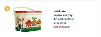 Horeca totaal Notekraker paprika mix aanbieding