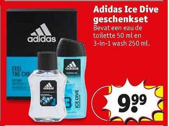 Kruidvat Adidas ice dive geschenkset aanbieding