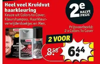 Kruidvat Heel veel kruidvat haarkleuring aanbieding
