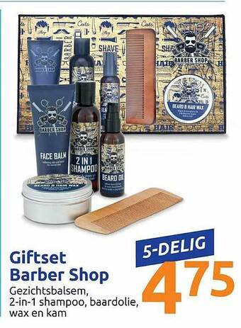 Action Giftset barber shop aanbieding
