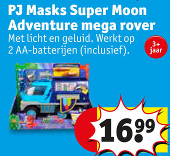 Kruidvat PJ Masks Super Moon Adventure mega rover aanbieding