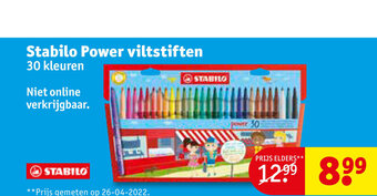 Stabilo Power viltstiften