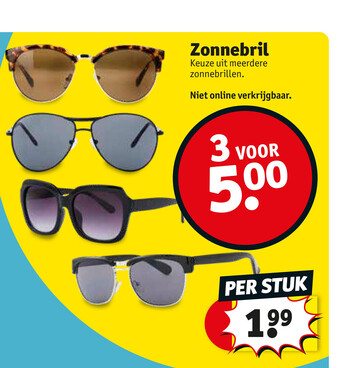 Kruidvat Zonnebril aanbieding