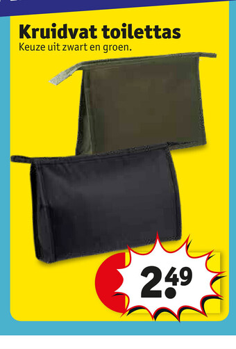 Kruidvat Toilettas aanbieding
