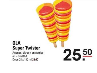 Sligro Ola super twister aanbieding