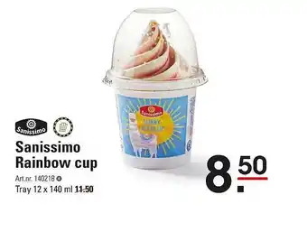 Sanissimo rainbow cup