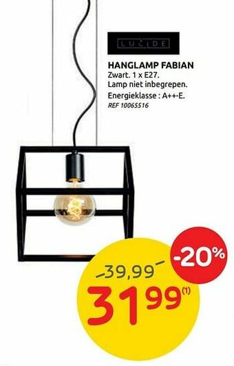 Hanglamp fabian
