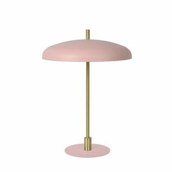 Leen Bakker Lucide tafellamp Elgin - roze - Leen Bakker aanbieding
