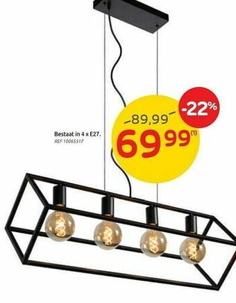 Brico Hanglamp fabian aanbieding