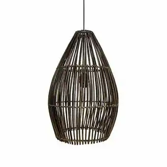 HSM Collection hanglamp Borr - zwart - 60x40 cm - Leen Bakker