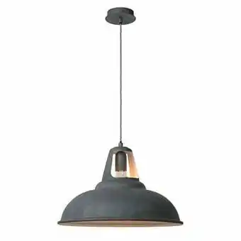Leen Bakker Lucide hanglamp Markit - 45 cm - zink - Leen Bakker aanbieding