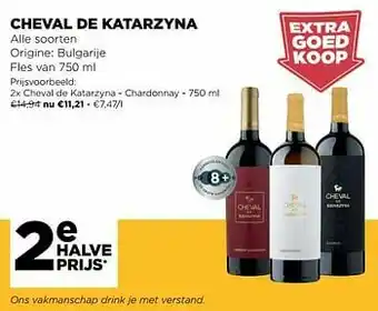 Jumbo Cheval de katarzyna - chardonnay aanbieding