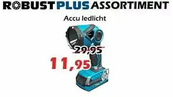 iTEK Robust accu ledlicht aanbieding