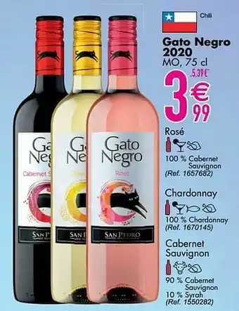 Cora Gato negro 2020 mo rosé aanbieding