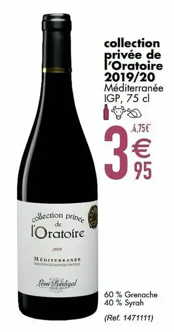 Cora Collection privée de l`oratoire 2019-20 méditerranée aanbieding