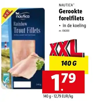Lidl Gerookte forefilets 140g aanbieding