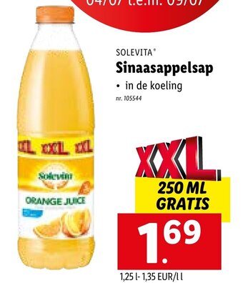 Solevita sinaasappelsap