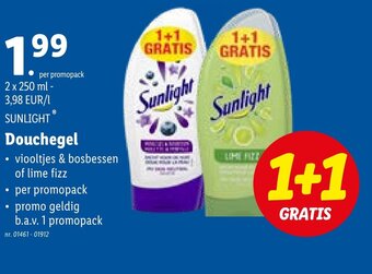 Lidl Douchegel aanbieding