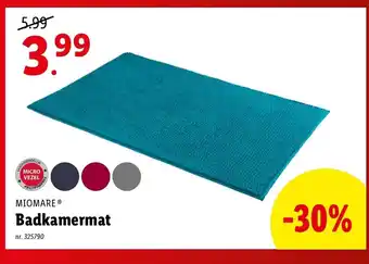 Lidl Miomare badkamermat aanbieding