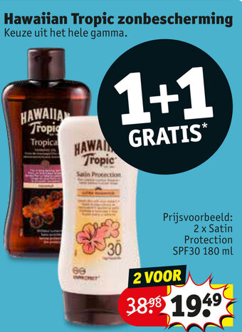 Hawaiian Tropic zonbescherming 180 ml