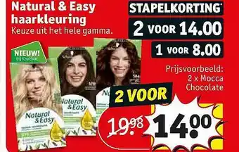 Kruidvat Natural & easy haarkleuring aanbieding