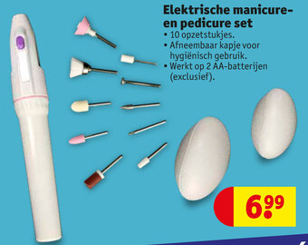 Kruidvat Elektrische manicure- en pedicure set aanbieding