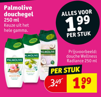 Kruidvat Palmolive douchegel 250 ml aanbieding