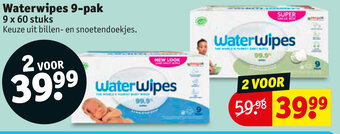 Kruidvat Waterwipes 9-pak aanbieding