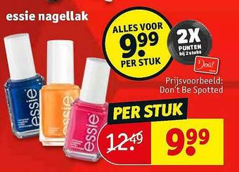 Kruidvat Essie nagellak aanbieding