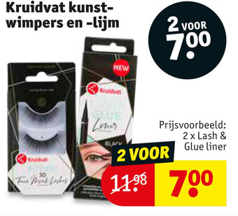 Kruidvat Kunstwimpers en -lijm aanbieding