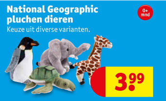 National Geographic pluchen dieren