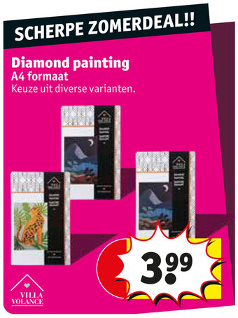 Kruidvat Diamond painting aanbieding