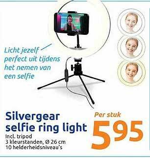 Silvergear selfie ring light