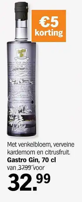 Gastro gin 70 cl