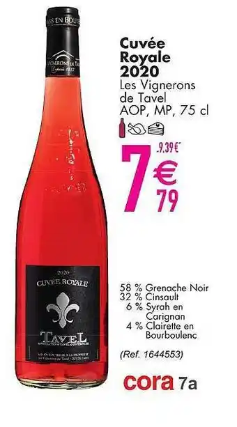 Cora Cuvee royale 2020 75 cl aanbieding