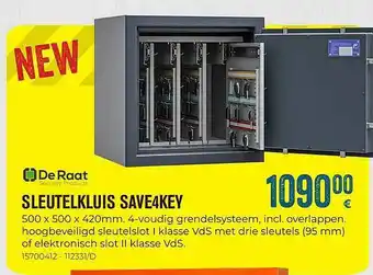 Meno Pro De raat sleutelkluis save4key aanbieding