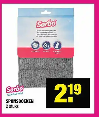 Sorbo sponsdoeken