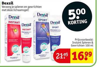 Kruidvat Dexsil aanbieding