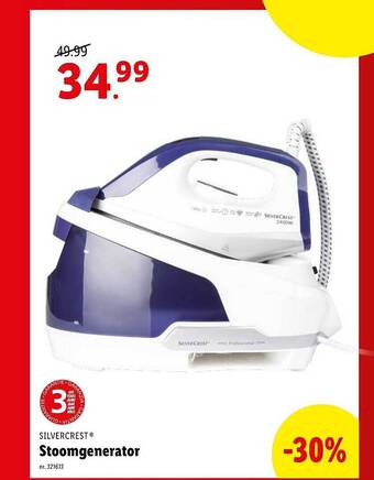 Lidl Stoomgenerator aanbieding