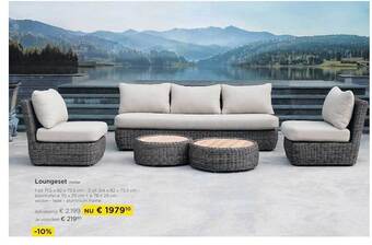 Molecule Loungeset Mostar aanbieding