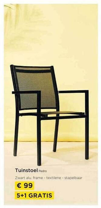 Molecule Tuinstoel Pedro aanbieding