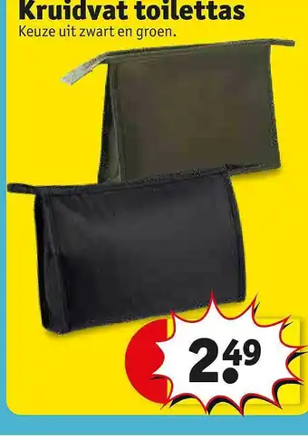Kruidvat Kruidivat Toilettas aanbieding