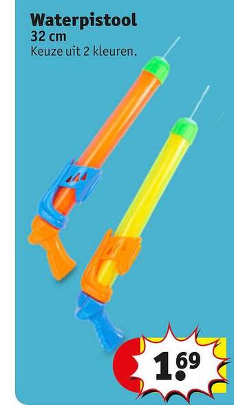 Kruidvat Waterpistool aanbieding
