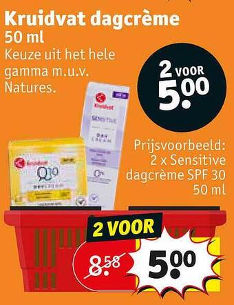 Kruidvat Kruidvat Dagcrème aanbieding