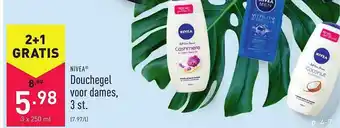 ALDI Nivea douchegel voor dames aanbieding