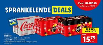 Lidl Coca-cola frisdrank aanbieding