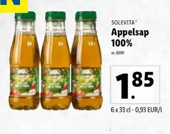 Solevita appelsap 100%