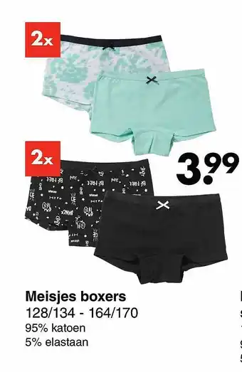 Meisjes boxers