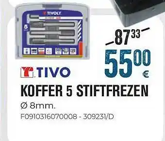 Meno Pro Koffer 5 stiftfrezen aanbieding